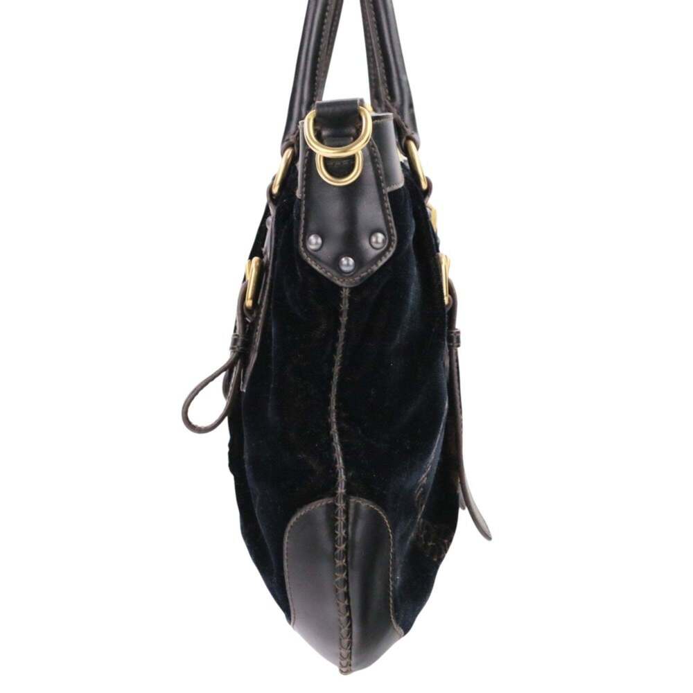 PRADA Brown Leather Shoulder Bag - Picture 4 of 15